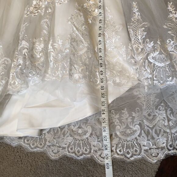 Girl’s Full Length Bridal, Flower Girl, Formal Dress **READ DESCRIPTION - Picture 10 of 11